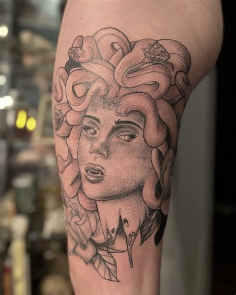 11+ Medusa Thigh Tattoo Ideas That Will Blow Your Mind!